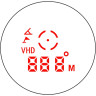 Лазерный дальномер VEBER 6x21 LR 800EPD 27396